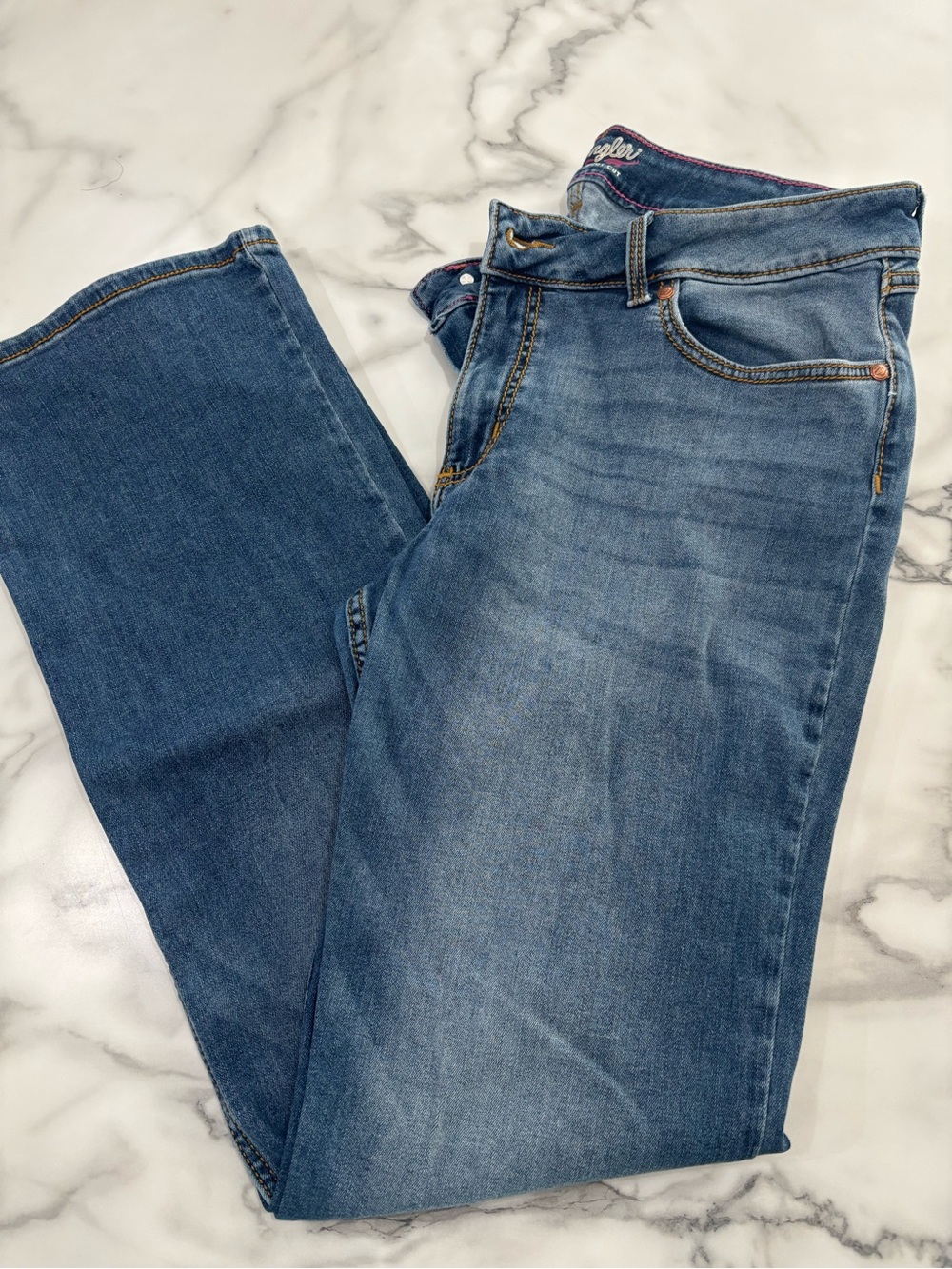 Wrangler Women's Blue Boot Cut Jeans